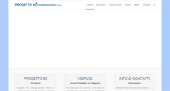 Desktop Screenshot of progetto80spd.org